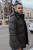 Пуховик из матовой кожи Пуховик из матовой кожи