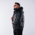 Утепленная кожаная куртка с отделкой мехом чернобурки Утепленная кожаная куртка с отделкой мехом чернобурки